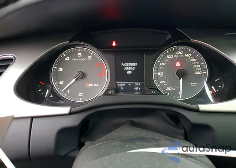 2012 Audi S4 Premium Plus z USA, uszkodzony, nr VIN WAUBGAFL2CA022492